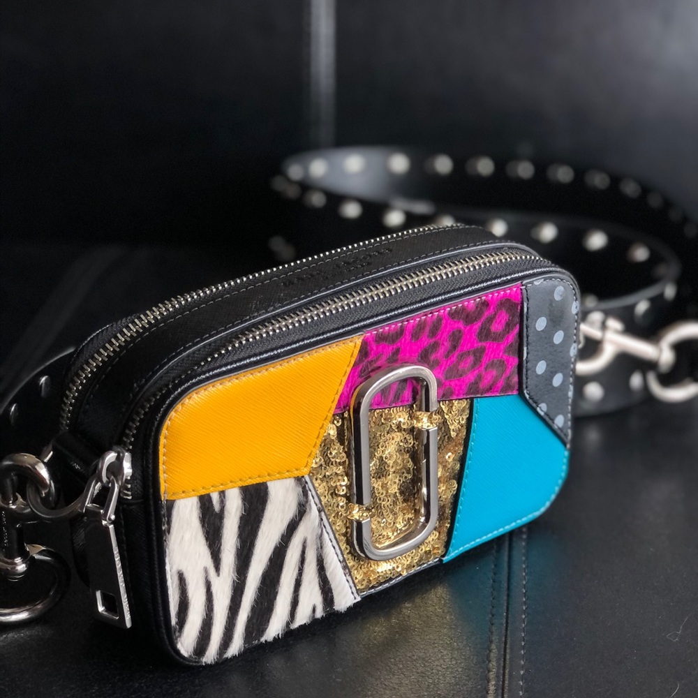 Marc Jacobs Snapshot Camera Bag Studded Strap